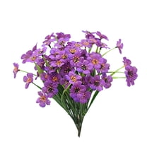 Leaveforme 32cm Artificial Plastic Multi-Color Bouquet (8 Count)