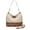 Western Beige, variant on Wrangler Hobo Bags for Women Vegan Leather Top Handle Shoulder Purses and Handbags, Leopard Brown