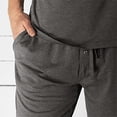 thumbnail image 2 of Cariloha Bamboo Sleep Shorts - Natural Thermal Regulating Shorts - Moisture Wicking And Allergy Resistant - Offers Supreme Softeness And Comfort - Features Waist Band - 2Xl - Charcoal Heather - 1 Pc, 2 of 2