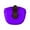 Purple, variant on Portable Silicone Dog Treat Pouch with Waist Clip, Clip-On Training Container with Buckle Closure for Outdoor Dog Walking Training
