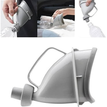 DPOWERFUL Unisex Female Male Reusable Portable Urinal Device Travel Mobile Toilet Camping Pee Urinal Outdoor Emergency Sitting Standing Urination