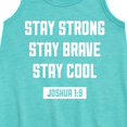 thumbnail image 2 of Instant Message - Stay Strong Brave Cool - Toddler & Youth Girls A-line Dress, 2 of 5