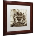 thumbnail image 2 of Trademark Fine Art "Giardini Italiano II" Canvas Art by Alan Blaustein, White Matte, Wood Frame, 2 of 4