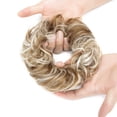thumbnail image 3 of 2-Pack Bun Hair Extensions Messy Synthetic Chignon Hairpiece Easy Bun Hair Pieces for Women Hair Updos Chignon Hair piece Ponytail Scrunchies, 3 of 7