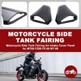 thumbnail image 4 of Motorcycle Side Tank Fairing Air Intake Cover Panel for MT09 FZ09 FZ-09 MT-09 2012 2013 2014 2015 2016 Carbon, 4 of 5