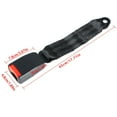 thumbnail image 3 of waltyotur 2Pcs Retractable Seat Belts Universal 3 Point For 1982-1995 Jeep CJ YJ Wrangler, 3 of 8