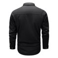 thumbnail image 4 of Cargo Long Sleeve Shirts for Men Quick Dry Breathable UPF 50 Sun Protection Lapel Collar Button Up Multi Pocket Lightweight Tactical Outdoor Work Tops Fishing Hiking, 4 of 7