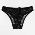 thumbnail image 5 of Open Crotch Lace Panties 1Pc Women Plus Lingere Thong Floral Underwear, 5 of 8
