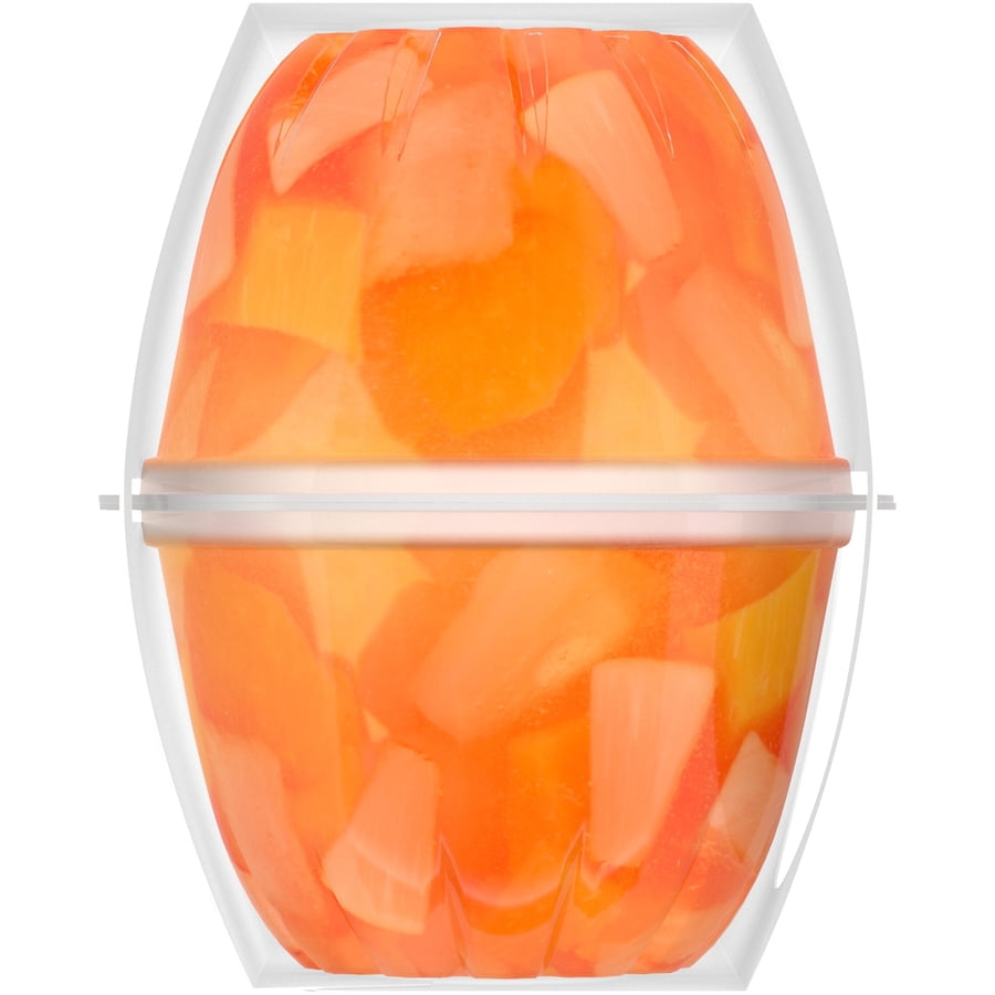 (4 Pack) Dole Mixed Fruit Cups in Peach Flavored Gel, 4.3 oz