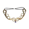 thumbnail image 1 of tredstone Luxury Rhinestone Forehead Chain Head Jewelry Bohemian Inspired Bridal Events And Celebrations, 1 of 6