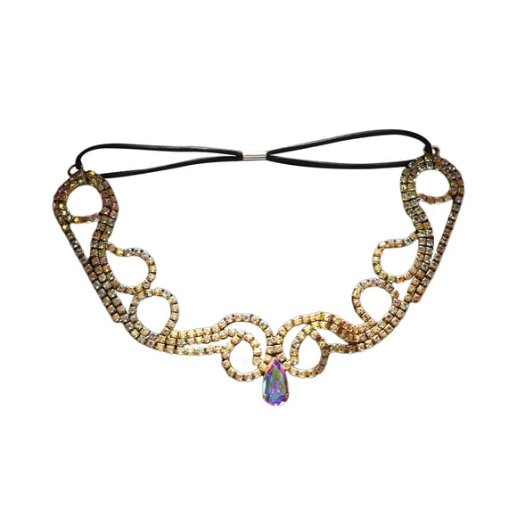 tredstone Luxury Rhinestone Forehead Chain Head Jewelry Bohemian Inspired Bridal Events And Celebrations