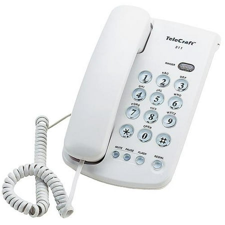 Avaya Wall Mount - Coby B311WHT b311wht- Telecraft Wall Mount Feature Phone