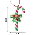 thumbnail image 2 of Christmas Candy Ornaments Polymer Clay Ornament Lollipop Candy Cane Crafts Hanging Decor Peppermint Christmas Tree Wreath Party, 2 of 7