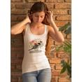 thumbnail image 2 of Avian Collage Ii Racerback Tank Women -Victoria Borges Designs, Female Small, 2 of 4