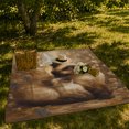 thumbnail image 7 of Siamese Cat Grooming Kitten Autumnal autumn celebration Scene Vintage, Warm Flannel Blanket for Living Room and Reading Nook, Festive Pet Portrait Pattern, Cat Lovers Christmas Gift, 7 of 7