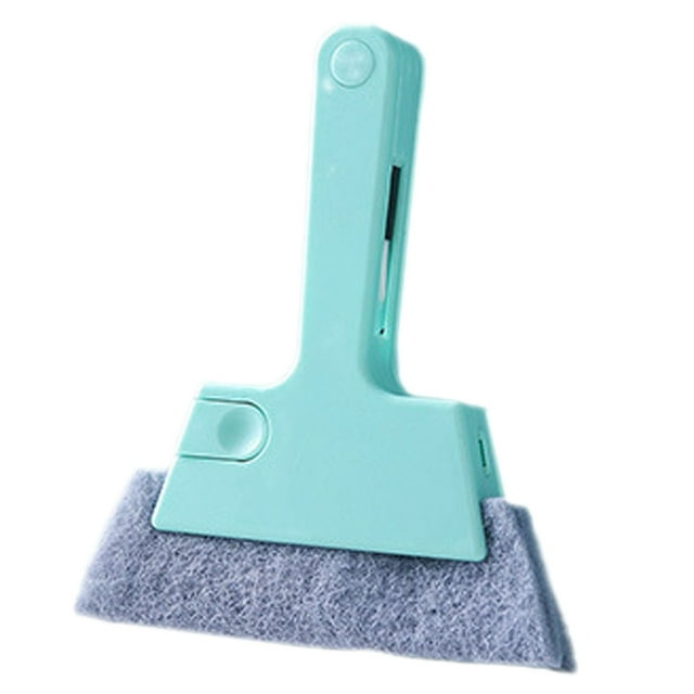 MOPOOR Window Track Window Groove Cleaning Brush Tools,Hand-held Window Track Cleaner Brushes Tools Set, Sliding Door Track Cleaner, Sill, Tile Lines, Shutter, Car Vents, Keyboard,Small Spaces Clean