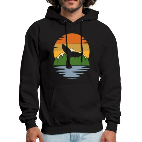 Nautical Ocean Humpback Whale Sunset Unisex Hoodie