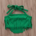 thumbnail image 4 of HAWEE Maillot de Bain Bébé Fille Mignon Triangle à Franges Bikini Tankini 2 Pcs Maillot de Bain Filles, 4 of 7