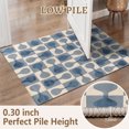 thumbnail image 2 of 2x3 Entryway Rug Bathroom Rugs for Front Door Bedroom Kitchen, Washable Vintage Print Carpet, Floor Mat with Non Slip Backing, 2 of 8