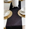 thumbnail image 2 of FabricLA Reversible White Glitter Felt Table Runner - 24" x 30", 2 of 6