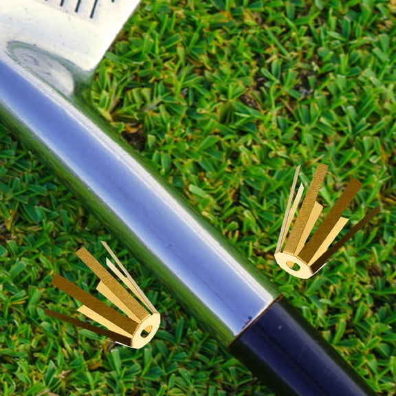 BESTOYARD Universal Brass Octopus Shims Golden for Golf Shaft Repair and Maintenance