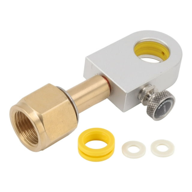 Adaptador de CO2 Ticfox para DUO para Terra para Art Soda Maker Cilindro de CO2 W21.8 14 Cobre