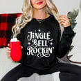 thumbnail image 2 of Jingle Bell Rockin' Sparkle -  Womens Sweatshirt, 2 of 9