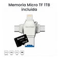 thumbnail image 2 of Memoria 1tb Lightning Android Pc Usb-c Ios Microusb 1 Tera, 2 of 6