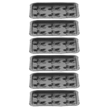 TEHAUX 6-Piece Baking Trays Set for Dollhouse Accessories, Decorative Alloy Kitchen Bakeware
