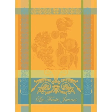 Garnier Thiebaut French Kitchen Les Fruits Jaunes Soleil Jacquard Tea Towel