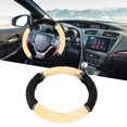 thumbnail image 4 of Funda Para Volante, Suave Antideslizante Para Volante De Coche, Fácil Instalación, Esponjosa, Respetuosa Con El Medio Ambiente, 15 Pulgadas, Cálida Para Accesorios Interiores, 4 of 8