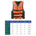 thumbnail image 4 of DYNWAVECA Gilet de Sauvetage Réfléchissant à 360 Degrés pour Natation Kayak Rafting 3TG Orange, 4 of 10