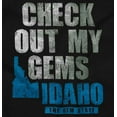 thumbnail image 2 of Vintage Idaho Check Out My Gems ID Sweatshirt for Men or Women Brisco Brands S, 2 of 6
