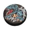 thumbnail image 3 of XMXY Tyrannosaurus Rex Dinosaur Animal Spare Tire Cover, Universal Waterproof Cover for Jeep RV Tire Wheel Protection, 16 inch, 3 of 8