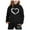 Black, variant on Baby Girls Pants Outfits Set Heart Printed Long-Sleeve Pullover and Pants Set Fashion Sweatshirts Jogger Sweatpants for Toddler Girls,Black,4-5 Years
