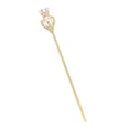 thumbnail image 3 of Crown Rhinestone Scepter Pageant King Costume Accessories Cosplay Handheld Props Aureate, 3 of 10