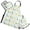 Cartoon Bug and Heart, variant on Start and Ghost 5 Pcs Kitchen Set Heat Resistant Oven Mitts and Non-Slip Pot Holders with Adjustable Cooking Apron