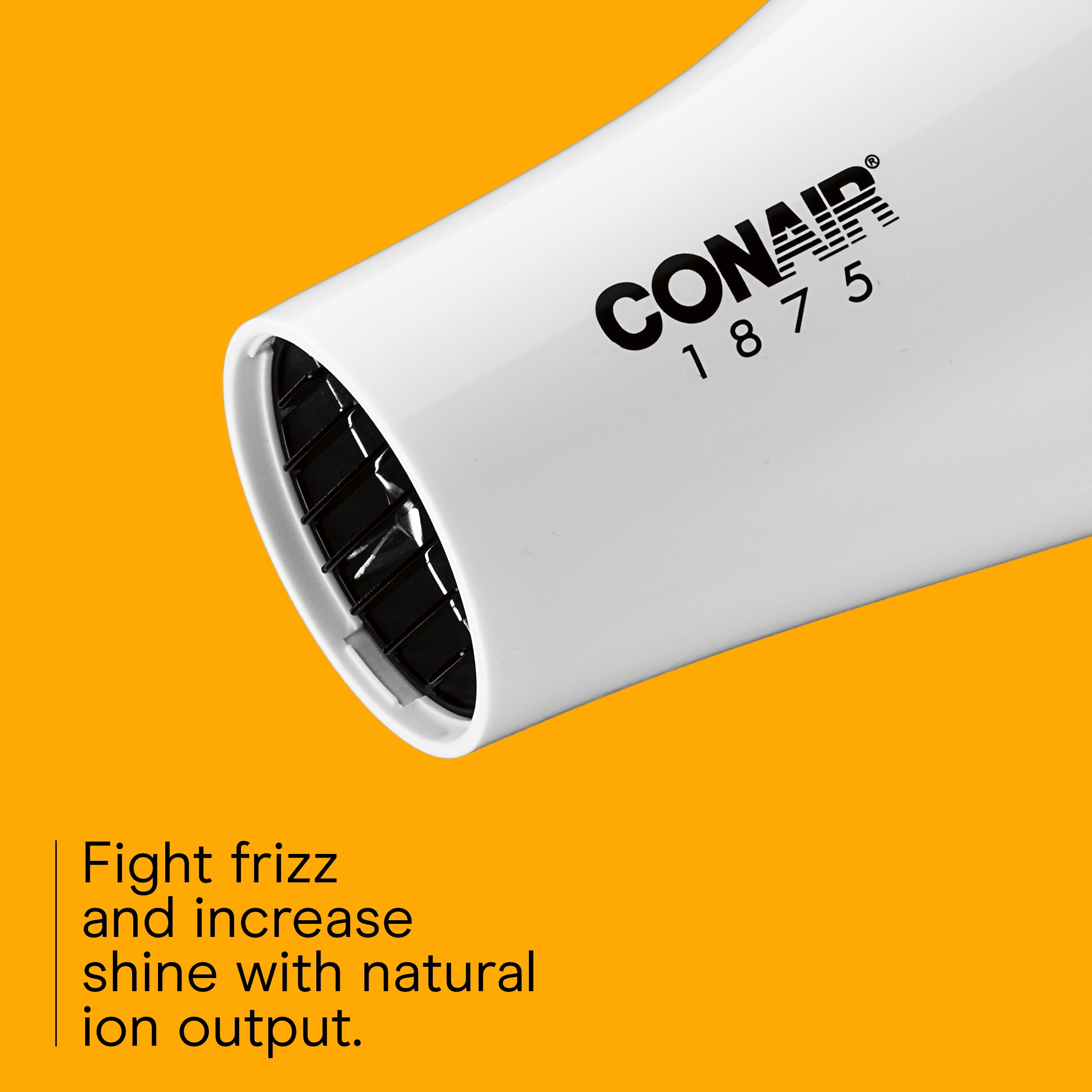 Conair 1875 Watt Mid-Size Styler Hair Dryer, White