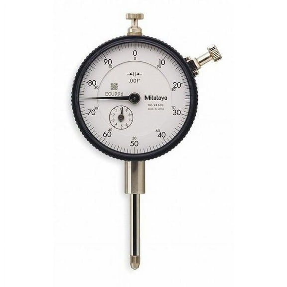 Mitutoyo Dial Indicator,0 to 1 In,0-100 2416A