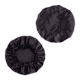 thumbnail image 2 of Japceit Bonnet de Nuit en Soie, Bonnet en Satin Réutilisable pour Femmes, et Bonnet Noir pour Femmes, 2 of 5