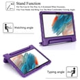 thumbnail image 4 of Artyond Case for Galaxy Tab A8 10.5 Inch 2022, Shockproof EVA Stand Portable Handle Kids Friendly Full Body Protective Case for Samsung Galaxy Tab A8 10.5" 2022 Model (SM-X200/X205/X207), Purple, 4 of 7