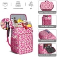 thumbnail image 4 of Cute Watermelon Pattern Cooler Backpack - Insulated Lunch Backpack for Outdoor, Travel & Work - 20L Capacity, Leak-Proof Design, Perfect for Fruit & Tropical Lovers, 4 of 6