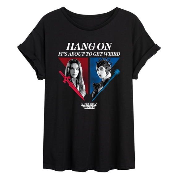 Masters of the Universe - Hang On Evil-Lyn Teela Oversized Graphic T-Shirt