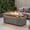 Grey-Wood Grain, variant on 42 in. Retangular Coating Steel Propane Firepit Table, 50,000 BTU Outdoor Fire Pit Table in Gray-Rock Veins