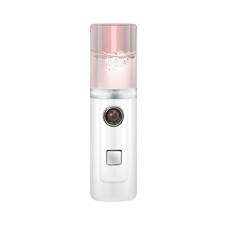 

Thinsont Handheld Face Humidifier Face Moisturizing Mist Spray Machine USB Mist Diffuser pink