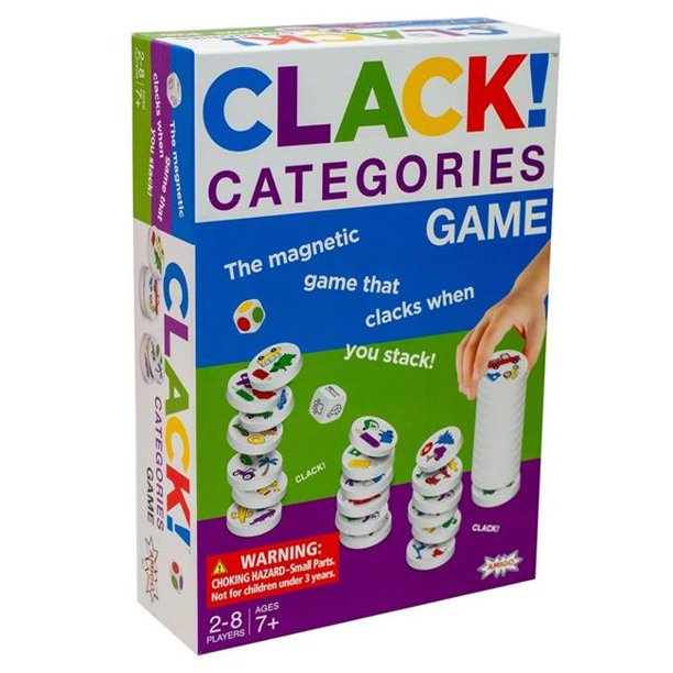 AMIGO Games CLACK Categories Family Stacking Game