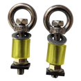 thumbnail image 4 of 2 anillos de amarre con perno de ojo de alta resistencia para cuerdas, ganchos para portaequipajes de techo Longitud 6 cm, 4 of 9