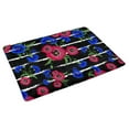 thumbnail image 2 of MKHERT Abstract Floral Pattern with Red Poppies and Blue Cornflowers Doormat Rug Home Decor Floor Mat Bath Mat 30x18 inch, 2 of 3
