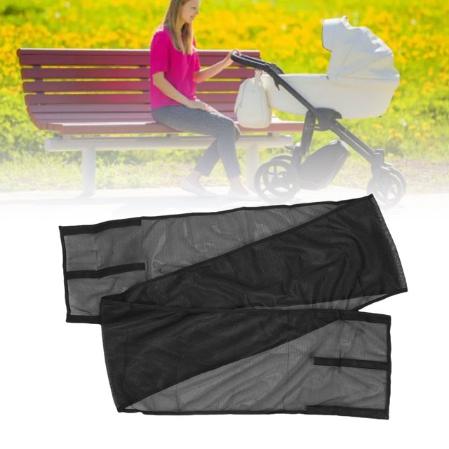 Adjustable Breathable K093 Mesh Sun Blocking 4 Side Net Cover, Windproof Universal Mesh for Baby