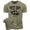 T-Shirt Military Green, variant on Gymish Rest Day Workout T-Shirt for Men – Funny Gym Shirt, Lifting Tee, Deadlift Shirt, Warm Grey, Small